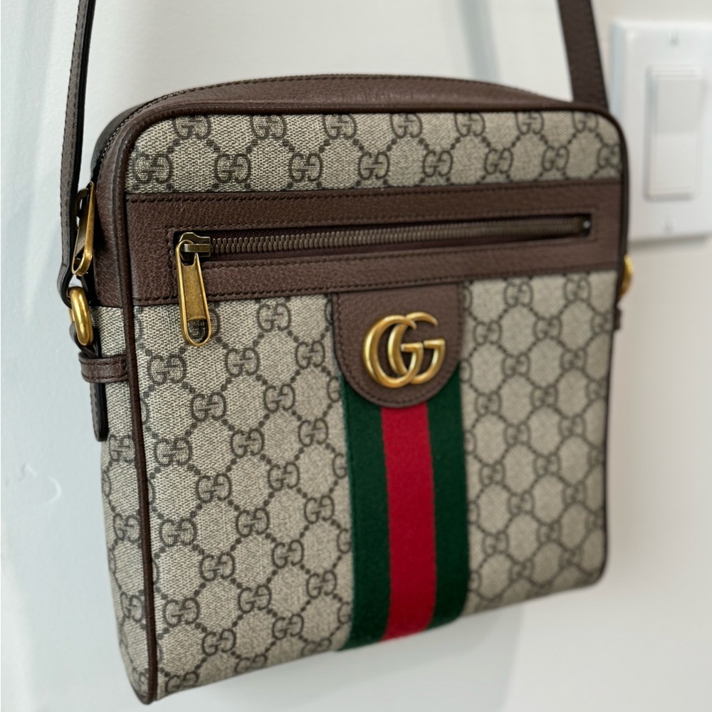 Gucci Supreme Ophelia Messenger Bag